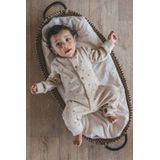 Mini Waffle - Onesie - Beige - Jumpsuit voor Jongens - Maat 50 t/m 74