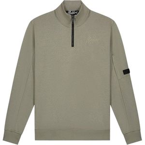 Malelions Pocket Quarter Zip Trui Mannen