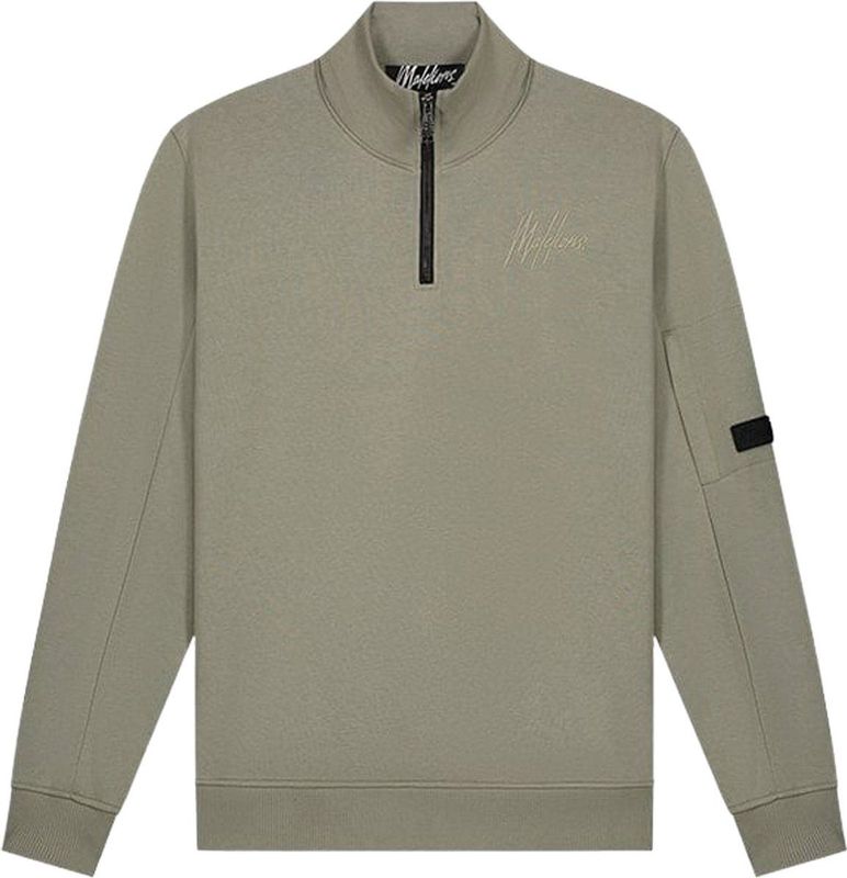 Malelions Pocket Quarter Zip Trui Mannen