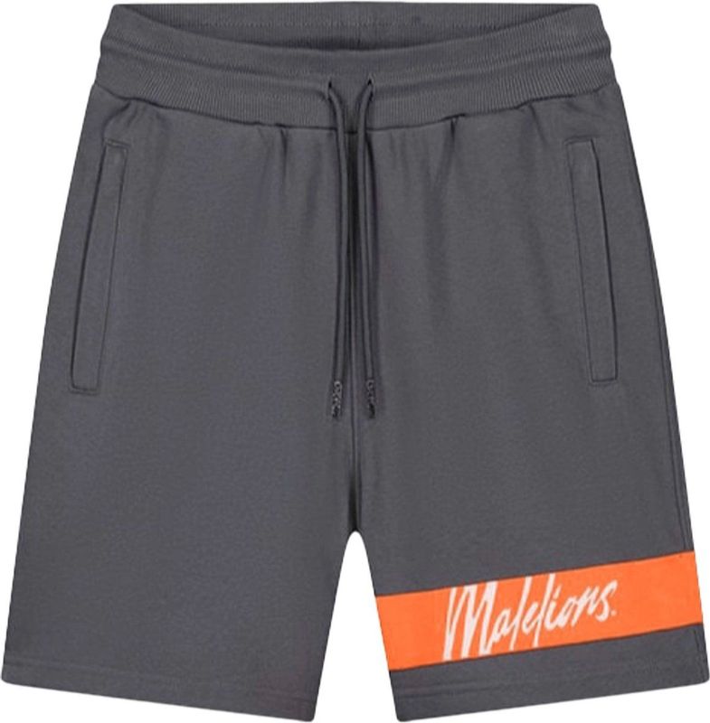 Malelions captain short in de kleur grijs