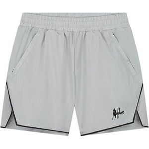 Malelions Sport Active Mesh Shorts Light Grey