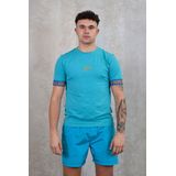 Malelions venetian t-shirt in de kleur blauw