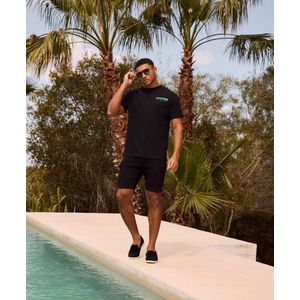 Malelions Signature Patch Cargo Shorts - Black XS