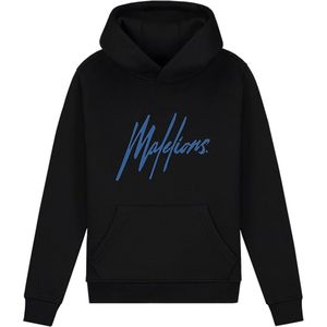 Malelions Signature Hoodie Truien & Vesten Jongens - Sweater - Hoodie - Vest- Zwart