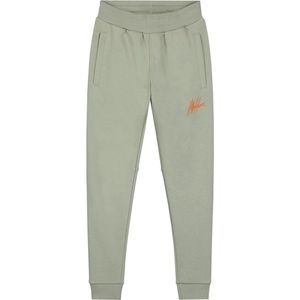 Malelions - Sweatpants - Seagrass/orange