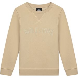 Malelions Paint Sweater Truien & Vesten Jongens - Sweater - Hoodie - Vest- Beige
