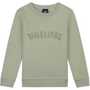 Malelions Paint Sweater Truien & Vesten Jongens - Sweater - Hoodie - Vest- Groen