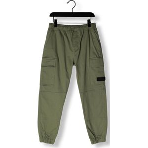 Malelions Signature Cargo Pants Broeken Jongens - Donkergroen