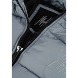 Malelions Winterjas puffer Ice blauw