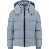 Malelions Winterjas puffer Ice blauw