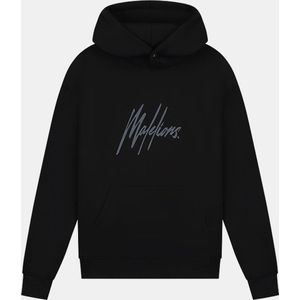 Malelions Striped Signature Hoodie