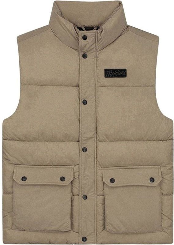 Malelions bodywarmer crinkle padded vest maat XS