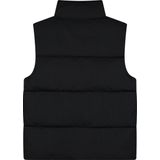 Malelions - Crinkle Padded Vest - Zwart - Bodywarmer