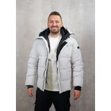 Malelions - Porter Parka - Licht Grijs - Winterjas