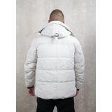 Malelions - Porter Parka - Licht Grijs - Winterjas