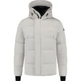 Malelions - Porter Parka - Licht Grijs - Winterjas