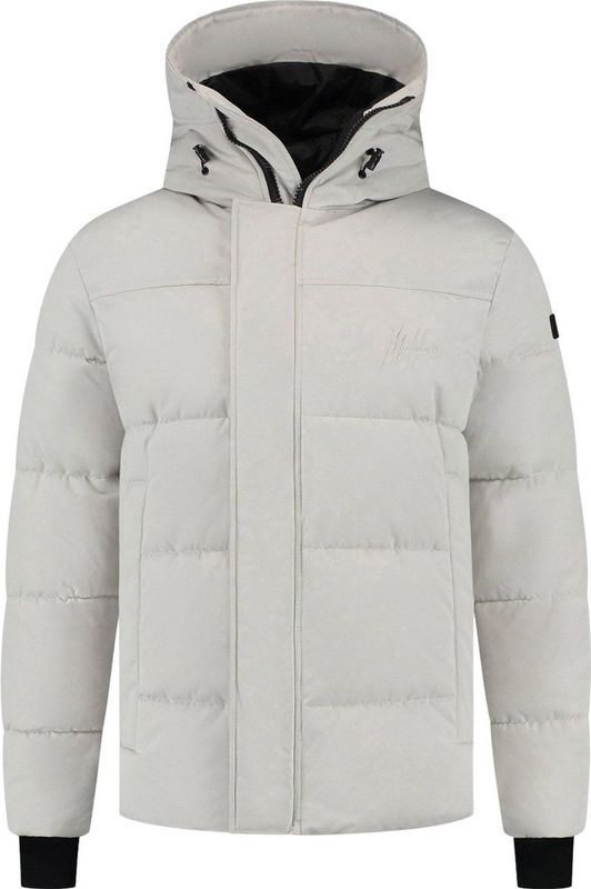 Malelions - Porter Parka - Licht Grijs - Winterjas