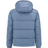 Malelions donn puffer jacket in de kleur blauw