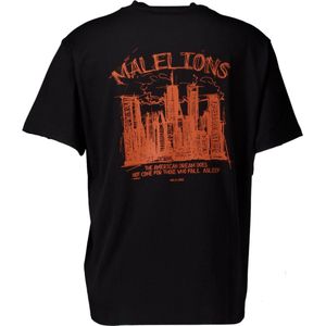 Malelions - Shirt Zwart Malelions T-shirts Zwart Mm2-aw24