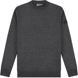 Gebreide Trui - Donker Grijs - 52% Viscose 28% Elastaan 20% Polyamide