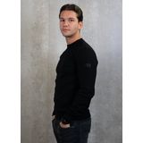Malelions Knitted Crewneck Sweater Heren