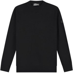 Malelions Knitted Crewneck Sweater Heren