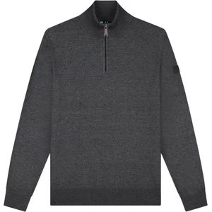 Malelions Knitted 1/4 Zip Sweater Heren