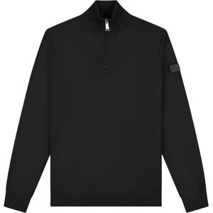 Malelions Knitted 1/4 Zip Sweater Heren