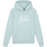 Malelions - Hoodie - Lichtblauw - Katoen - Capuchon met Kangoeroe Zak