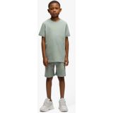 Malelions Kids Striped Signature T-Shirt - Agave Green 4