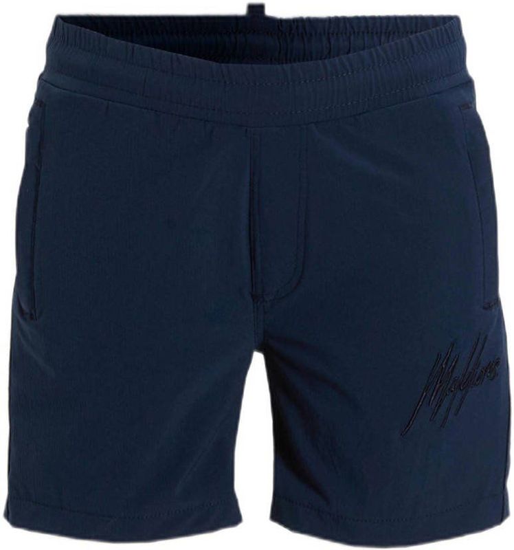 Malelions - Kids Signature Swim Short - Navy - Zwembroek