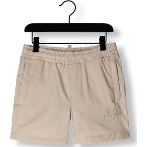 Malelions Swim Shorts Zwemkleding Jongens - Taupe - Maat 140