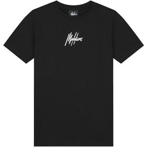 Malelions T-shirt Zwart - Fotoprint - Ronde Hals - Junior