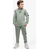 Malelions - Nylon Pocket Sweater - Kinderen - Zwart - 70% Katoen / 30% Polyester