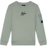 Malelions - Nylon Pocket Sweater - Kinderen - Zwart - 70% Katoen / 30% Polyester