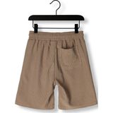 Malelions - Seersucker Shorts - Taupe - Korte Broeken
