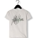 Malelions - Kids Splash T-Shirt - Wit