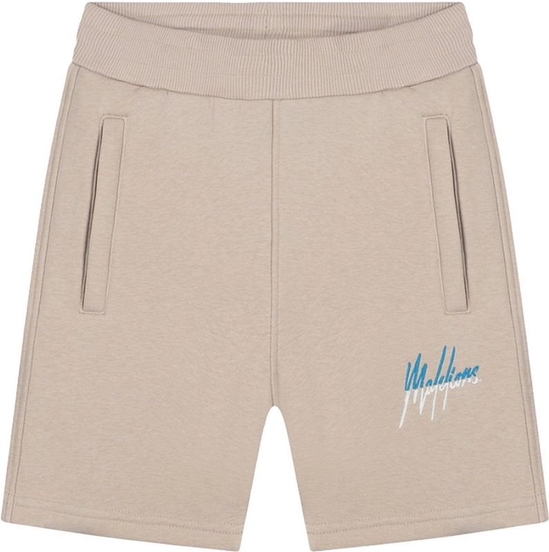 Malelions - Split Short - Ecru - Korte Broeken