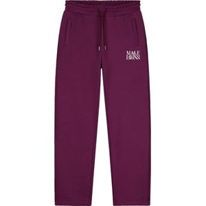 Malelions lodge straight leg sweatpants in de kleur paars.