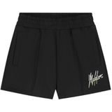 Malelions Women Kiki Shorts - Black/Matcha XXS