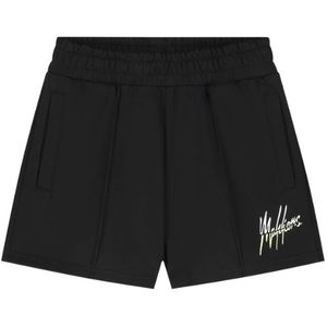 Malelions Women Kiki Shorts - Black/Matcha XXS