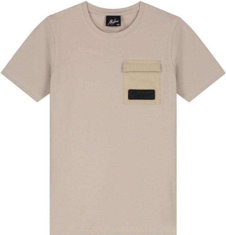 Malelions - Nylon Pocket T-Shirt - Zwart - Katoen