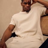 Malelions - Signature Waffle Shirt - Beige - T-shirt