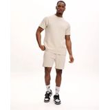 Malelions - Signature Waffle Shirt - Beige - T-shirt