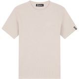 Malelions - Signature Waffle Shirt - Beige - T-shirt