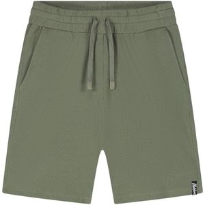 Malelions - Signature Waffle Short - Zwart - Wafelstof