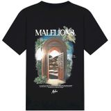 Malelions - T-shirt - Zwart - Heren - 100% Katoen