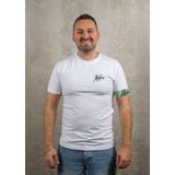 Malelions - Captain T-Shirt 2.0 - Wit - Katoen