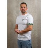 Malelions - Captain T-Shirt 2.0 - Wit - Katoen