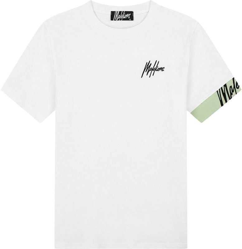 Malelions - Captain T-Shirt 2.0 - Wit - Katoen